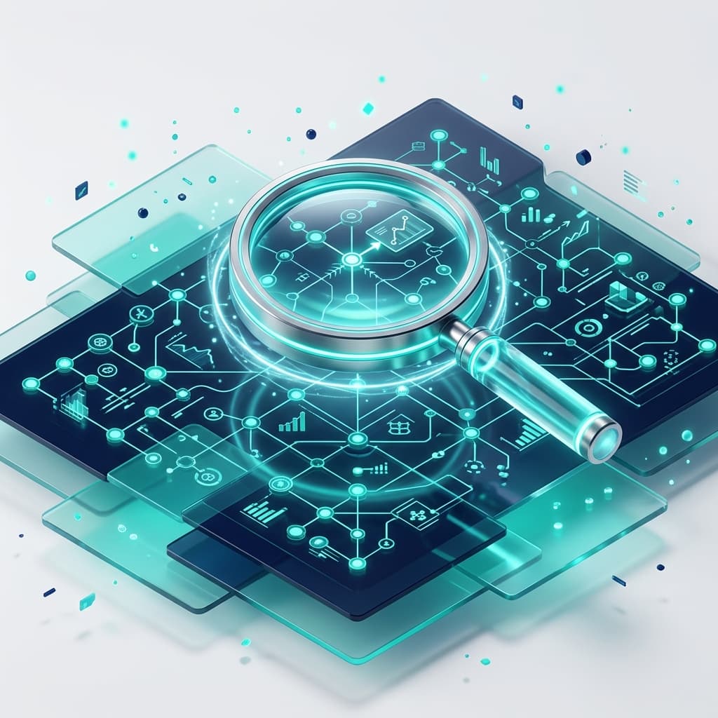 Discovery phase — deep research and market analysis visualization